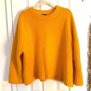 NAADAM Women's Sweater in Bright Yellow